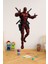 Canlı ve eğlenceli Deadpool duvar sticker 40x70 cm, odanıza enerji katacak renkli dekor 2