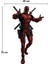 Canlı ve eğlenceli Deadpool duvar sticker 40x70 cm, odanıza enerji katacak renkli dekor 4