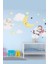 Renkli bebek ve hayvanlar temalı duvar sticker seti, neşe dolu dekorasyon! 2