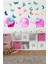 Pastel Renkli Filler ve Kelebekler Çocuk Odası Duvar Sticker Seti 5+ Parça 1