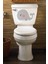 Renkli balina figürlü banyo klozet kapağı sticker, eğlenceli dekorasyon için ideal. 1