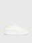 Kadın Calvin Klein Logolu Platform Topuklu Rahat Tabanlı Gündelik Kullanıma Uygun Beyaz Sneaker HW0HW01911-0K6 1
