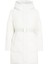 Kadın / Kız Siyah Kapüşonlu Uzun Kollu Kemerli Beyaz Mont J20J224122-YBI 1