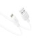 K449 Strong Lightnıng USB Data/şarj Kablosu 1mt 2.4A Beyaz 1