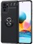 Xiaomi Redmi Note 10S Için Kılıf Kickstand Ring Holder Siyah [redmi Note 10S ile Uyumlu Kılıf - Siyah] 1