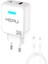 20 W Pd Girişli 3.0 Qualcomm Hızlı Şarj Aleti Type-C Kablo Çift Çıkışlı Fast Charger Samsung Huawei Xiaomi Uyumlu HP619 1