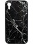 Apple iPhone Xr 6.1 Mermerli Devrim Siyah Cep Telefonu Kılıfı 1