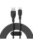 Pudding Hızlı Şarj Özellikli Type-C Kablo 100W, 1.2 Metre, Siyah 1