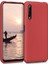 Matte Silicone Huawei P Smart Pro Için Kılıf Kırmızı [p Smart Pro ile Uyumlu Kılıf - Kırmızı] 1