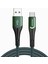 CA-7961 Typec LED Işıklı Hızlı Data Şarj Kablo 3A 1mt-Yeşil 1