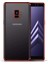 Samsung Galaxy A8 Plus 2018 Kılıf Skyfall Transparent Clear Kırmızı 1