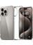 iPhone 15 Pro Max Uyumlu Şeffaf Kılıf 15 Pro Max (6.7') Şeffaf Silikon 0.2mm Clear Kılıf, Transparent iPhone 15 Pro Max Kılıfı Şeffaf 1