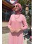 Rüya Pembe Triko Elbise 5