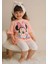 Minnie Mouse Baskılı Kız Çocuk T-Shirt Tayt Takım 1