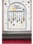 Hoşgeldin Ramazan Renkli Fener Sarkıt Cam Duvar Dekorasyon Sticker Seti 3
