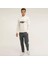 4W ml Renato 17SD1047 4pr Erkek Sweatshirt Kırık Beyaz 3