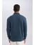 Comfort Regular Fit Rahat Kalıp Dik Yaka Fermuarlı Kalın Basic Düz Sweatshirt X7405AZ24AU 5