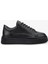 Erkek Deri Siyah Floter Sneakers & Spor Ayakkabı 352 21169 Erk Ayk SK24-25 Sıyah Fltr 1
