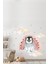 Pastel Penguen ve Gökyüzü Temalı Çocuk Odası Duvar Sticker Seti 5+ Parça 1