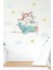 Sevimli Uçan Ayıcık Çocuk Odası Sticker, Soft Renkler, Dekoratif ve Eğlenceli Tasarım 3