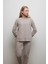 Kadın Pamuklu Reglan Uzun Kollu Pijama Üstü 1