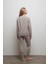 Kadın Pamuklu Reglan Uzun Kollu Pijama Üstü 4