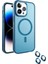 iPhone 14 Pro Uyumlu Lens Koruma Hediyeli Magsafe Destekli Buzlu Premium Lüx Kılıf 1