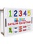 Eğitici Ahşap Oyuncak | Sayılarla Zihinsel Becerileri Geliştiren Ahşap Denkleştirme Blokları | 20 Parça Kutulu Eğitici Oyuncak 3