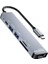 6in1 Type-C Hub 2x USB 3.0, Pd Şarj, Sd/tf Kart Okuyucu HDMI Çıkışlı Macbook Uyumlu Çoklayıcı Adaptör 1