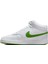 Court Vision Mid Sneaker Bilekli Günlük Beyaz Yeşil Swoosh Spor Ayakkabı 2