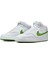 Court Vision Mid Sneaker Bilekli Günlük Beyaz Yeşil Swoosh Spor Ayakkabı 3