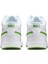 Court Vision Mid Sneaker Bilekli Günlük Beyaz Yeşil Swoosh Spor Ayakkabı 4