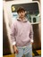 Oversize Geniş Kalıp Kapüşonlu Kanguru Cepli Basic Düz Sweatshirt A4331AX24AU 1