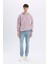 Oversize Geniş Kalıp Kapüşonlu Kanguru Cepli Basic Düz Sweatshirt A4331AX24AU 5