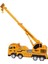Berattoys 17 cm Oyuncak Kamyon Kırılmaz Oyuncak Vinç Çekici Oyuncak Iş Araçları Sürtmeli Iş Makinası 5