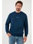 Pamuklu Regular Fit Bisiklet Yaka Sweat Erkek Sweat 59050121 3