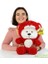Pandamkee 70 cm Kapşonlu Uykucu Şirin Peluş Ayıcık Panda 1
