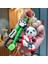 Beyaz Kung Fu Panda Çanta Anahtarlığı Dekorasyonu Küçük Hediye (Yurt Dışından) 1