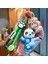 Mavi Kung Fu Panda Çanta Anahtarlığı Dekorasyonu Küçük Hediye (Yurt Dışından) 1