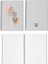 4'lü Spiralli Okul Defteri 60 Yaprak 4'lü Set - A5 Boy Çizgili 15 x 21 cm Çizgisel Kadın Set Defter 5