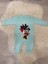 Kız Bebek Mevsimlik Uzun Kollu Bebe Yakalı %100 Pamuk Çıtçıtlı Kız Bebek Tulum 3-9 Ay 1