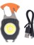 Çok Fonksiyonlu Mini LED Lamba Anahtarlık ve Çakmak USB Şarjlı Kamp Için Taşınabilir Tam 5 Modlu 5