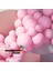 Balon Seti Makaron Pembe 100 Lü Balon Zinciri Seti 4