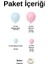 Balon Seti Makaron Pembe-Makaron Mavi 60 Lı Balon Zinciri Seti 2