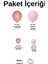 Balon Seti Makaron Pembe-Rosewood 100 Lü Balon Zinciri Seti 2