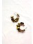 Pullu Zirkon Taşlı Sallantılı Shakira Küpe 2 Cm. 2