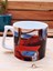 Dali, Van Gogh, Picasso, Kandinsky, Klimt, Monet Tasarımlı 6'lı Yelken Kulplu Kupa Bardak Mug ve Taş Bardak Altlığı Seti 3