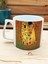 Dali, Van Gogh, Picasso, Kandinsky, Klimt, Monet Tasarımlı 6'lı Yelken Kulplu Kupa Bardak Mug ve Taş Bardak Altlığı Seti 4