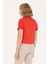 Kadın Kırmızı Gömlek Kısa Kollu 50264219-VR030 5