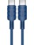 Kakusıga KSC-710 Kuge Serisi iPhone 15 Serisi Için 1,2m Tip-C&#39;den Tip-C&#39;ye Telefon Şarj Kablosu Pd 60W Pvc Kablo - Mavi (Yurt Dışından) 1